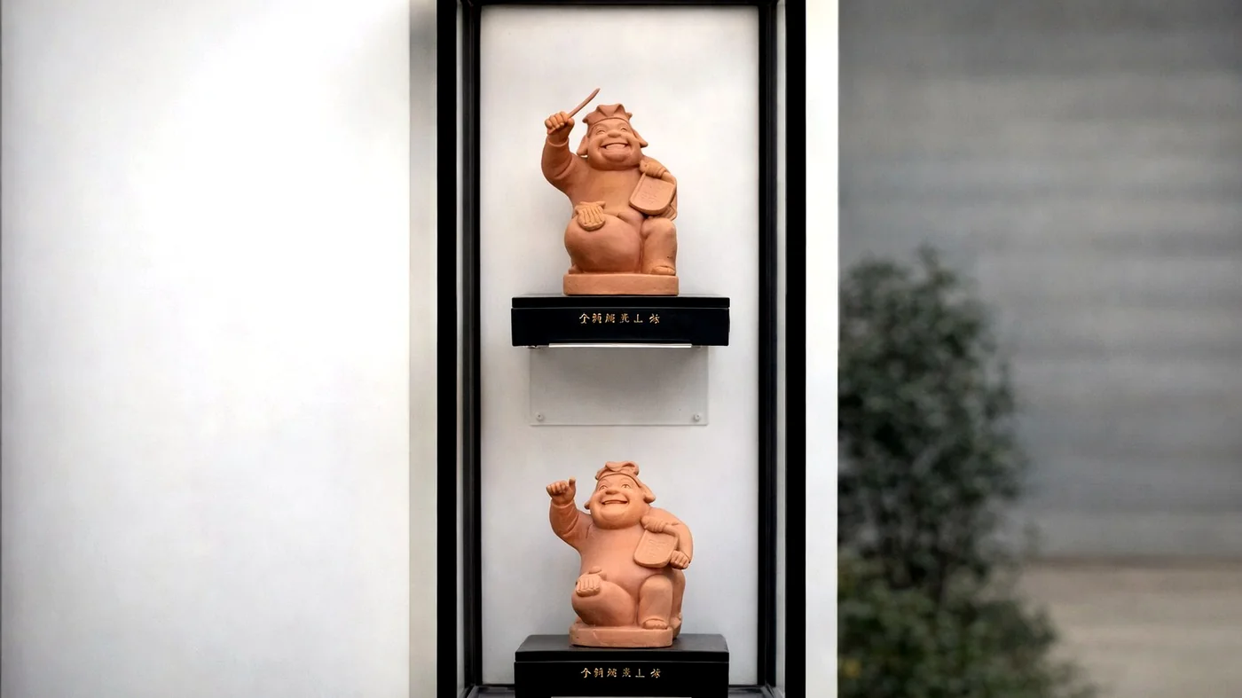 展厅展示柜标识